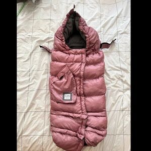 7AM Enfant Stroller & Carseat Footmuff, color pink